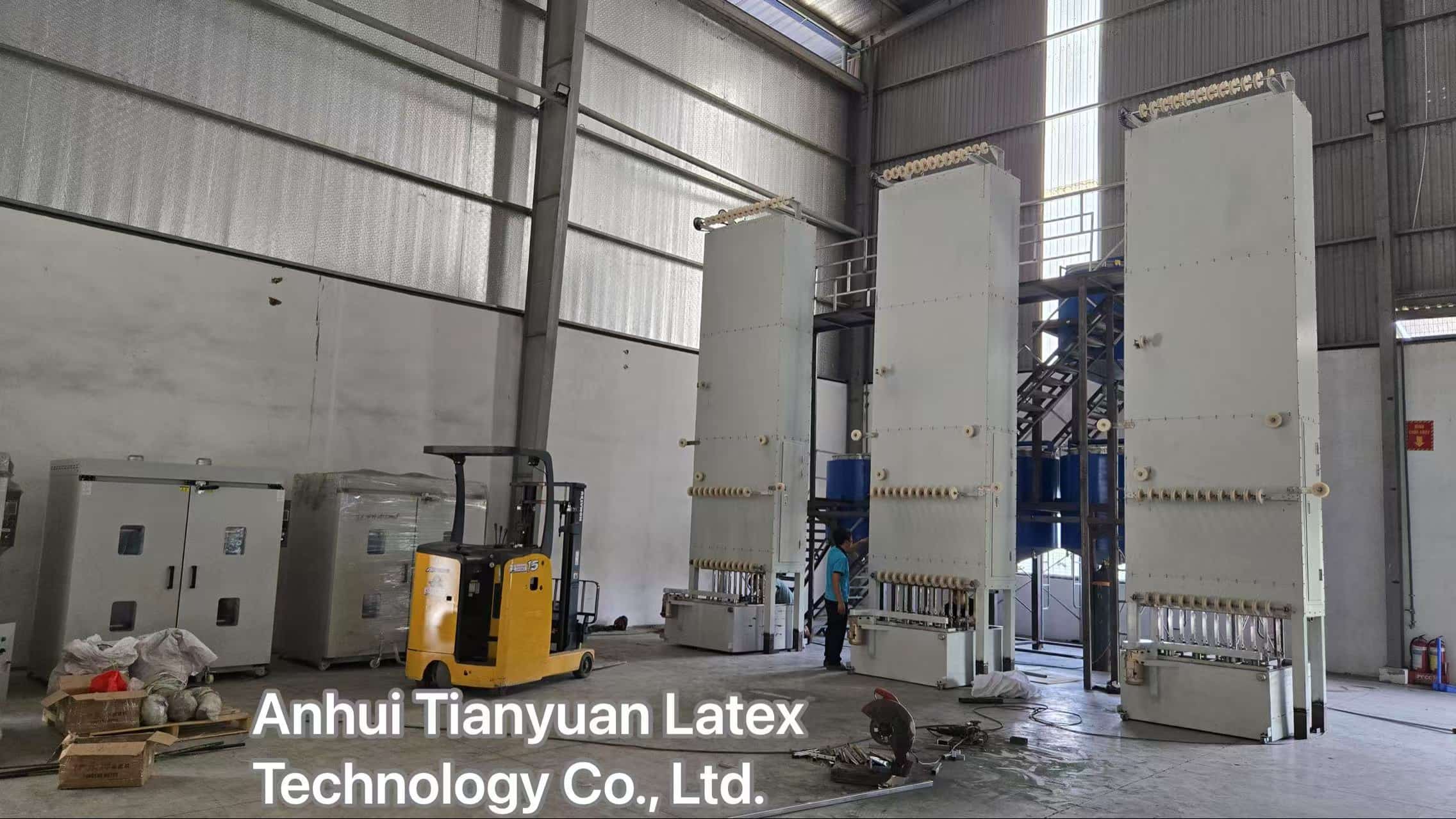  latex tube production line